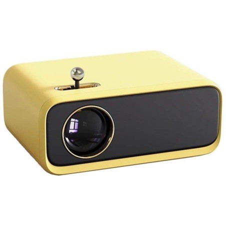 WANBO PROYECTOR MINI XS01 200 LUMENES AMARILLO HD / HDMI