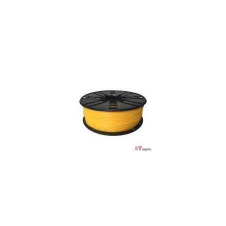 GEMBIRD FILAMENTO FLEXIBLE TPE AMARILLO 1.75MM, 1KG