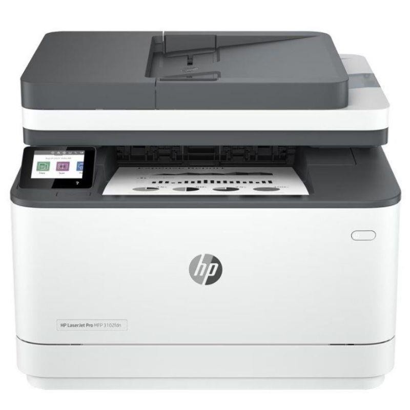 HP MULTIFUNCION LASER MONOCROMO LASERJET PRO 3102FDN FAX/ DUPLEX/ BLANCA TONER 139A / 139X