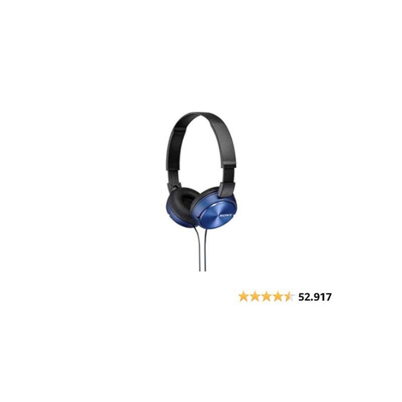 SONY AURICULARES DIADEMA MICROFONO MDR-ZX310AP AZUL