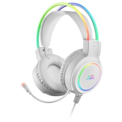 MARS GAMING AURICULARES MHRGBW BLANCO RGB