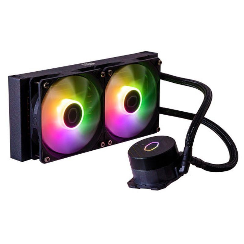 COOLER MASTER REFRIGERACION LIQUIDA MARTERLIQUID 240L CORE ARGB NEGRO KIT REFRI. LIQUID. 1 CM NEGRA