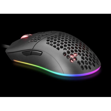 MARS GAMING RATON OPTICO MMAX HIVE BLACK 12400DPI