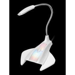 MARS GAMING MICROFONO SOBREMESA USB BLANCO MMICW