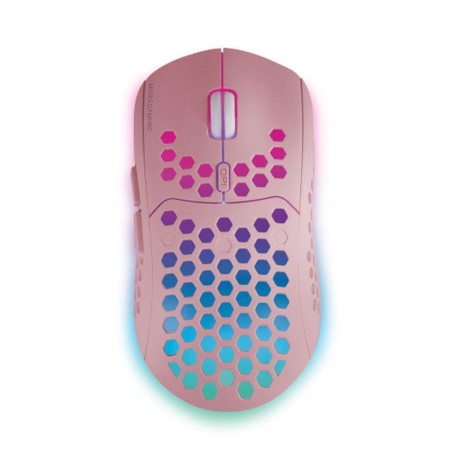 MARS GAMING RATON INALAMBRICO RECARGABLE MMW3W ROSA