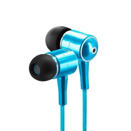 ENERGY SISTEM AURICULARES URBAN 2 CYAN IN EAR/ALEACION ALUMINIO/IMAN NEODIMIO/PESO LIGERO