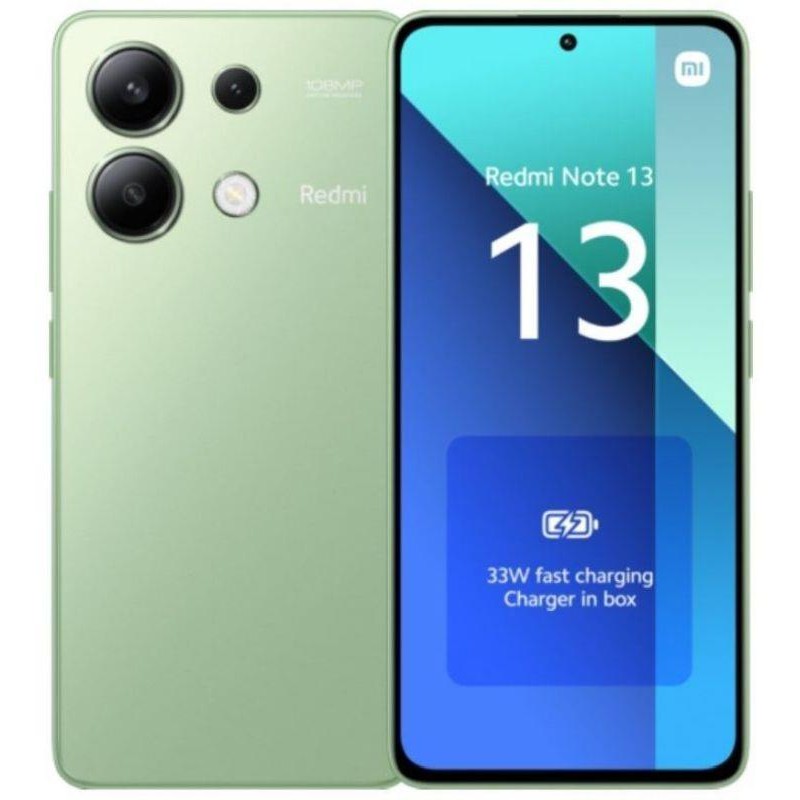 XIAOMI SMARTPHONE REDMI NOTE 13 8GB 256GB VERDE OC/8GB/256GB/6,67 /ANDROID/ NFC