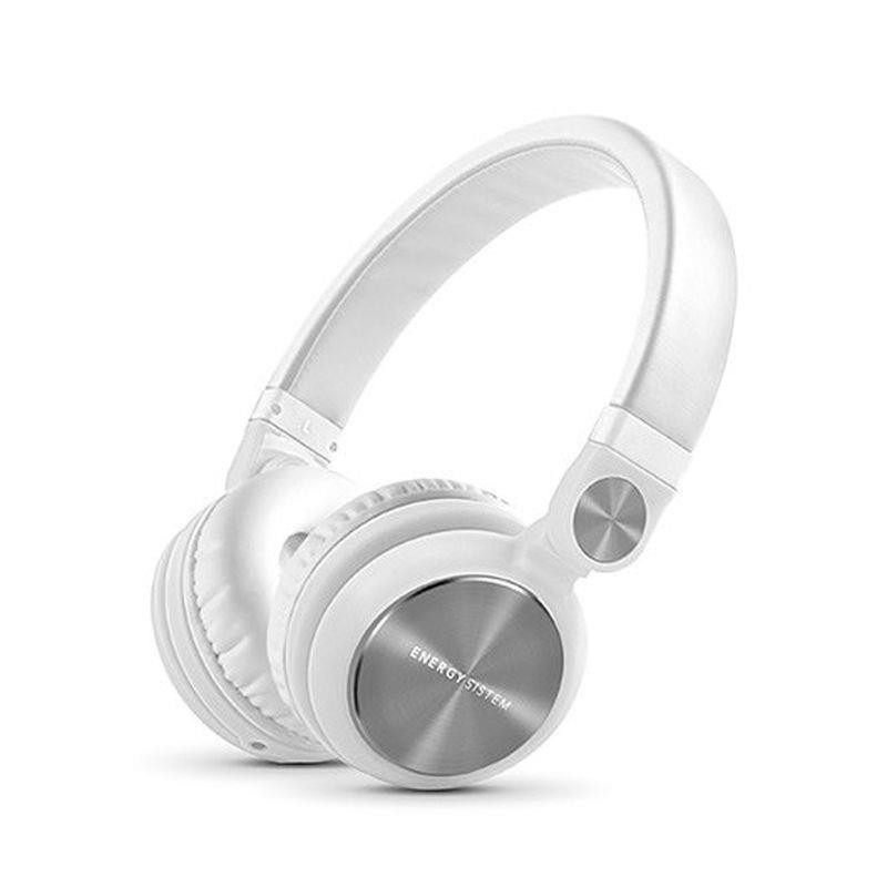 ENERGY SISTEM AURICULARES CON MICRO DJ 2 BLANCO LMOHADILLA REVERSIBLE / CABLE DESMONTABLE / CONT VOZ