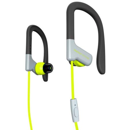 ENERGY SISTEM AURICULARES CON MICRO SPORT 1 AMARILLO MIC MIC / CONTROL VOZ / AJUSTE DE SEGURIDAD / SWEATPROOF