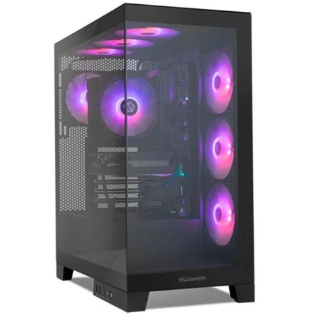 NOX CARCASA HUMMER GLOCK NEGRA ATX-MICRO ATX-MINI ITX