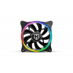 NOX VENTILADOR x-FAN RAINBOW ARGB DOBLE ANILLO / COMPATIBLE OMEGA,ALPHA,TGM Y FUSION S