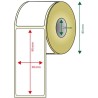 APPROX ROLLO ETIQUETAS ADHESIVAS TERMICAS 38MM X 90MM PACK 6 ROLLOS ANCHO 80mm TAMAÑO ETIQUETA 38x90mm 400u POR ROLLO