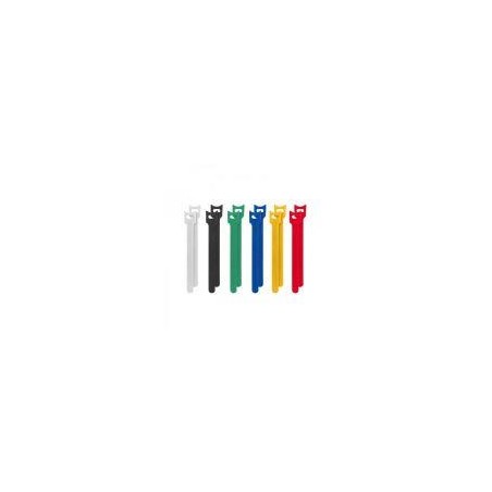 LANBERG BRIDAS VELCRO 12 X 15 CM MULTICOLOR12 UND