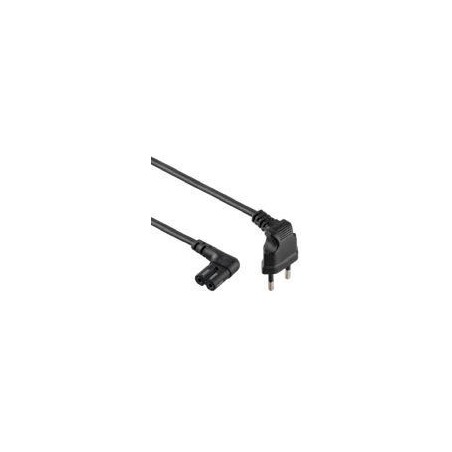 GEMBIRD CABLE CORRIENTE TIPO 8 90GRADOS 1M