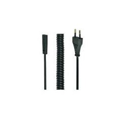 GEMBIRD CABLE CORRIENTE ENROLLADO TIPO 8 1.8M