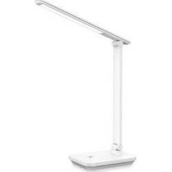 PLATINET LAMPARA DE MESA RECARGABLE BATERIA 4000mAh 5W BLANCO