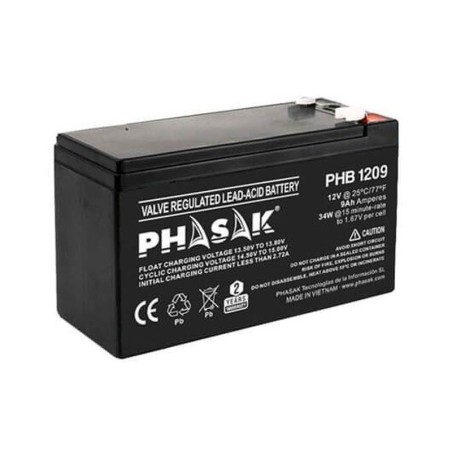 PHASAK BATERIA SAI/UPS 12V 9AH PHB 1209 (151x65x95)