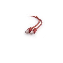 GEMBIRD LATIGUILLO DE RED CAT6 UTP 0.25M ROJO