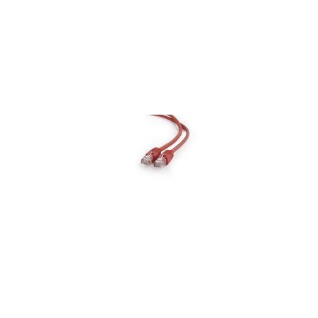 GEMBIRD LATIGUILLO DE RED CAT6 UTP 0.25M ROJO