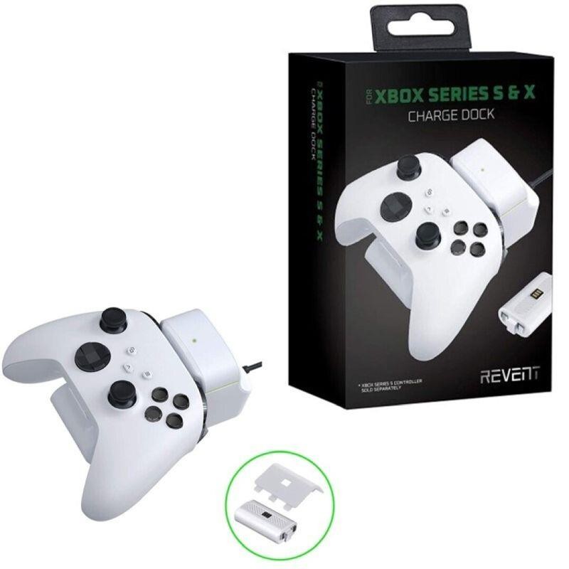 REVENT DOCK CARGA INALAMBRICA MANDO XBOX SERIE S+BATERIA 700mAh BLANCO