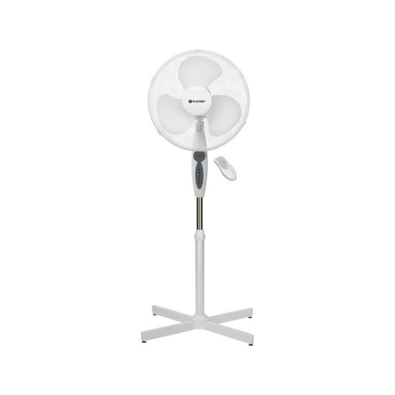 PLATINET VENTILADOR PRSF16G DE PIE CON MANDO A DISTANCIA BLANCO