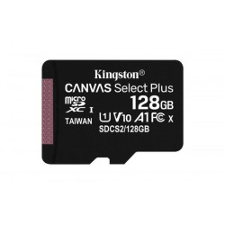 KINGSTON MICRO SD CANVAS SELECT PLUS 128GB SDCS2-128GB UHS-I CL10 +ADAPT