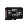 KINGSTON MICRO SD CANVAS SELECT PLUS 128GB SDCS2-128GB UHS-I CL10 +ADAPT