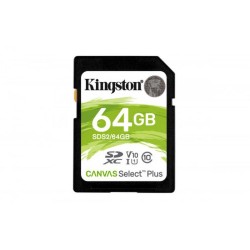 KINGSTON SD SDXC CANVAS SELECT PLUS 64 GB SDS2-64GB CL10