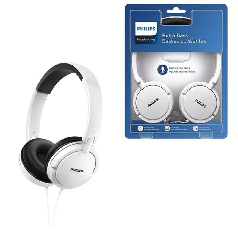 PHILIPS AURICULARES MICROFONO SHL5005 BLANCO