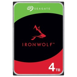 SEAGATE DISCO DURO 4TB 3.5 ST4000VN006 IRONWOLF Ideal para NAS