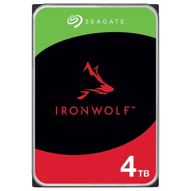 SEAGATE DISCO DURO 4TB 3.5 ST4000VN006 IRONWOLF Ideal para NAS