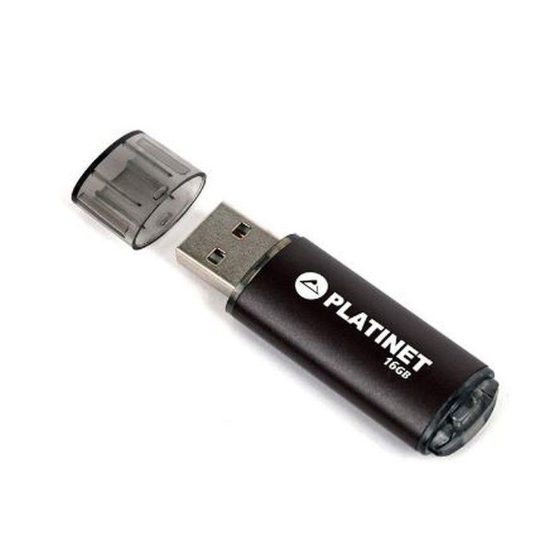 PLATINET PENDRIVE 16GB USB 2.0 PMFE16B NEGRO