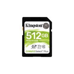 KINGSTON SD SDXC CANVAS SELECT PLUS 512 GB SDS2-512GB CL10