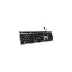 SUBBLIM TECLADO WIRED ERGO KEYS SILENT FLAT HQ GRIS