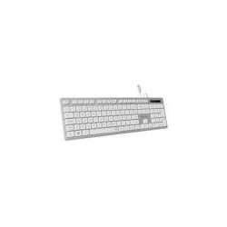 SUBBLIM TECLADO WIRED ERGO KEYS SILENT FLAT HQ PLATA