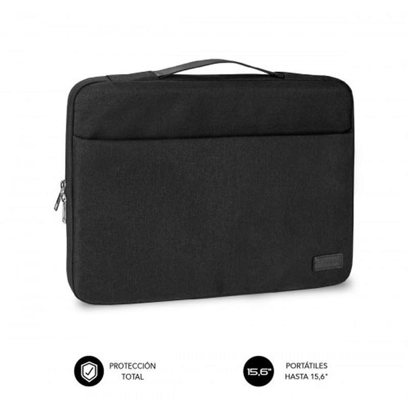 SUBBLIM FUNDA ELEGANT LAPTOP SLEEVE 15.6 NEGRO