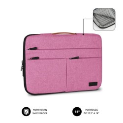 SUBBLIM FUNDA AIR PADDING 360 SLEEVE 13.3-14 ROSA