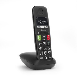 GIGASET TELEFONO INALAMBRICO DECT E290 TECLAS GRANDES NEGRO