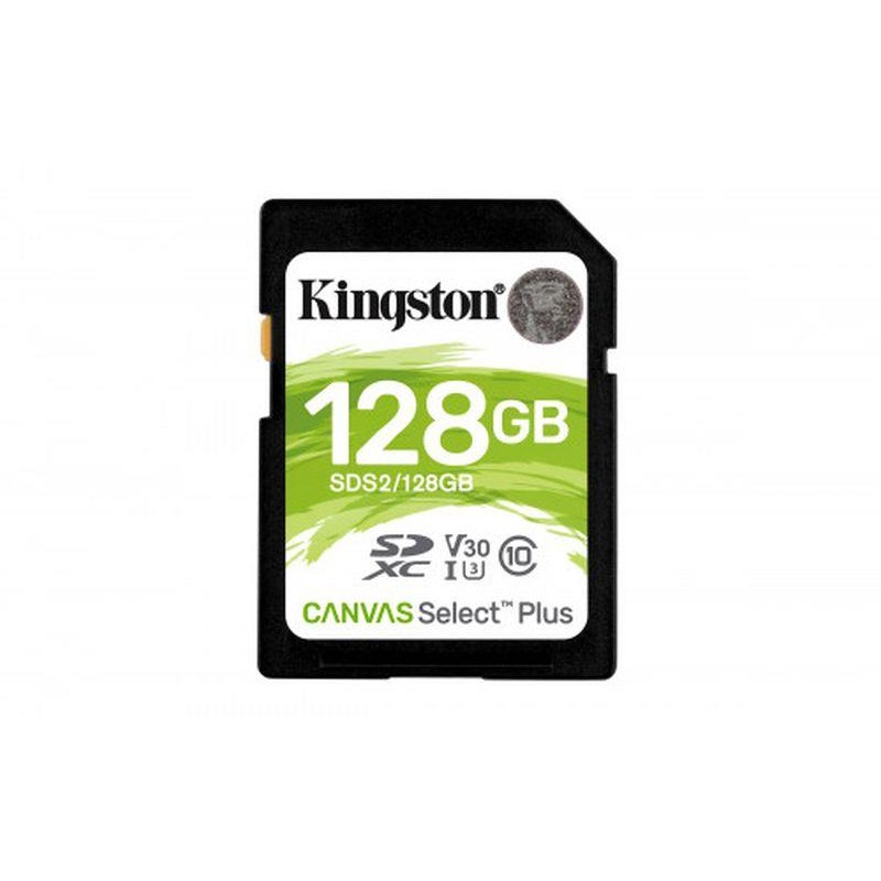 KINGSTON SD SDXC CANVAS SELECT PLUS 128 GB SDS2-128GB CL10