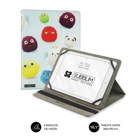 SUBBLIM FUNDA TABLET TRENDY CASE FURRY 10,1?-11?