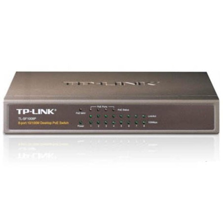 TP-LINK SWITCH DE 8 PUERTOS 10/100 POE