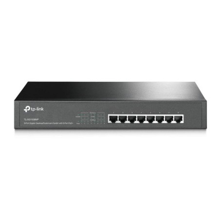 TP-LINK SWITCH DE 8 PUERTOS GIGABIT ESCRITORIO Y RACK CON POE+