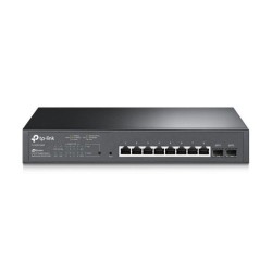 TP-LINK SWITCH SMART 8PUERTOS POE+ MAS 2 SFP