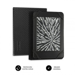 SUBBLIM FUNDA E-READER CLEVER EBOOK 6 NEGRO