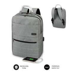 SUBBLIM MOCHILA ELITE AIRPADDING BACKPACK 15,6? GREY