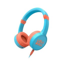 ENERGY SISTEM AURICULARES LOl&ROLL POP KIDS AZUL SUPRAURAL/DIADEMA/JACK3.5/LIMITADOR DE VOLUMEN