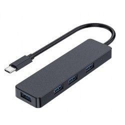 GEMBIRD HUB USB-C A 4 PUERTOS USB 3.1