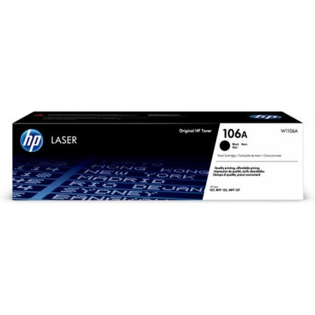 HP TONER W1106A 106A NEGRO