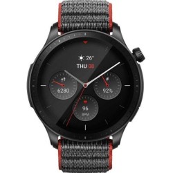 AMAZFIT SMARTWATCH HUAMI GTR 4/ GRIS NOTIFICACIONES/ FRECUENCIA CARDIACA/ GPS