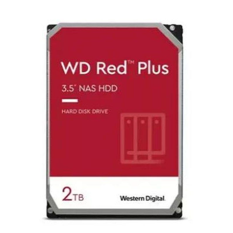 WESTERN DIGITAL DISCO DURO 2TB 3.5 WD20EFPX RED PLUS 64MB